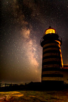 The Milky Way at West Quoddy Light
