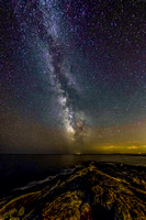 Milky Way at Pemaquid Point, Maine