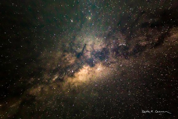 Milky Way seen from Etosha