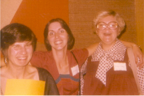 Cathy, Pepper, Carolyn 10th reunion 1979