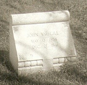 Rev.J.W.Gill grave