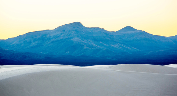 White Sands, San Augustin Mountains