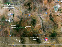 map of southeast Arizona