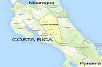 Area visited in Costa Rica