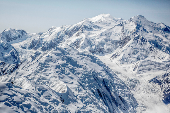 Aerial view of Mt. McKinley