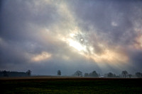 Sun behind the clouds, Hadley