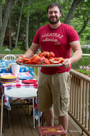 Lobsters for a 4th of July picnic!