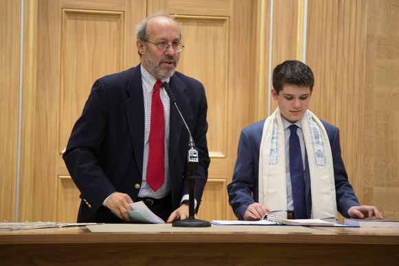 Rabbi Peter Schweitzer and Simon